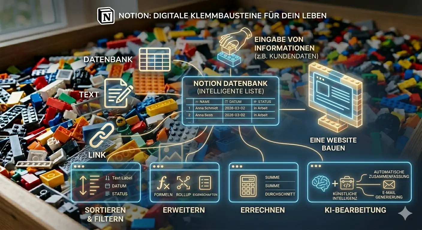 Notion Datenbanken Erklärung