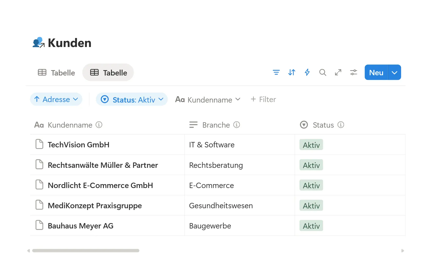 Interaktive Elemente in Notion Präsentationen