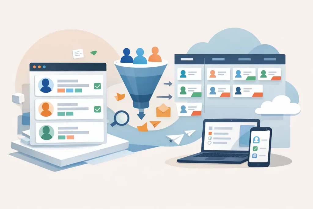 Leads in Notion nachverfolgen ohne CRM-Chaos