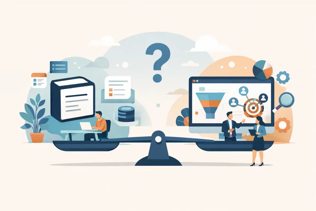 Notion statt HubSpot Agentur - lohnt sich das?