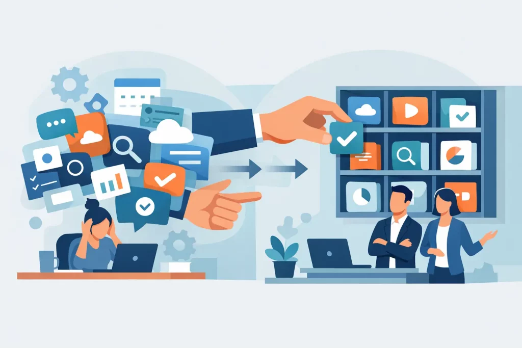 Weniger Tool-Chaos in der Agentur