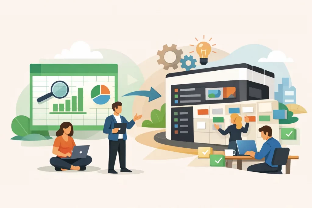 Von Excel zu Notion: Agentur endlich im Griff